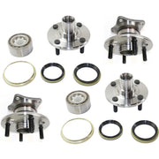 DURAFORCE Wheel Hubs For 1993-2002 Toyota Corolla Front & Rear FWD With Bearing