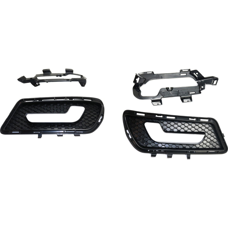 DURAFORCE Fog Light Trim For 2010-2013 Mercedes-Benz E350 Driver and Passenger Side