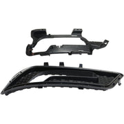 DURAFORCE Fog Light Trim For 2010-2013 Mercedes-Benz E350 Driver and Passenger Side