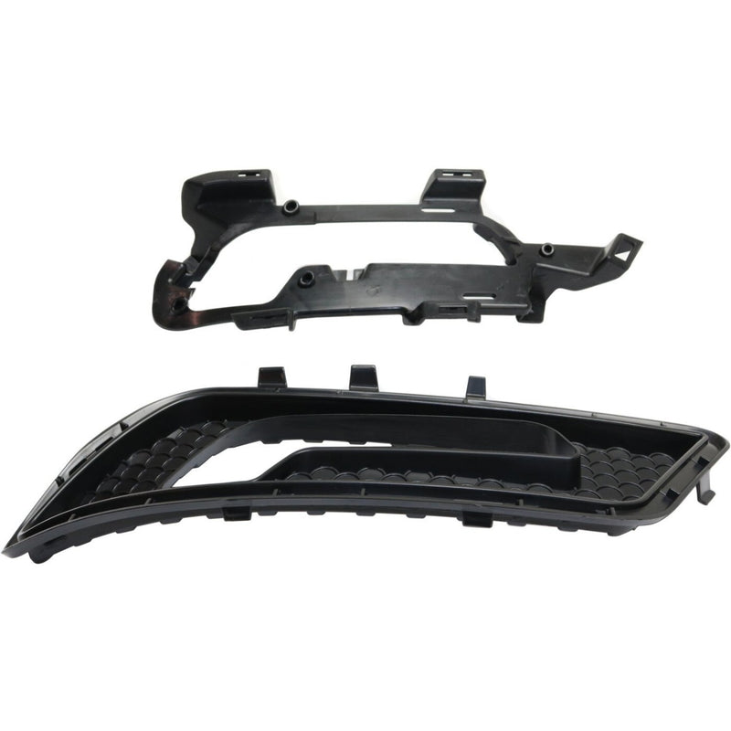 DURAFORCE Fog Light Trim For 2010-2013 Mercedes-Benz E350 Driver and Passenger Side