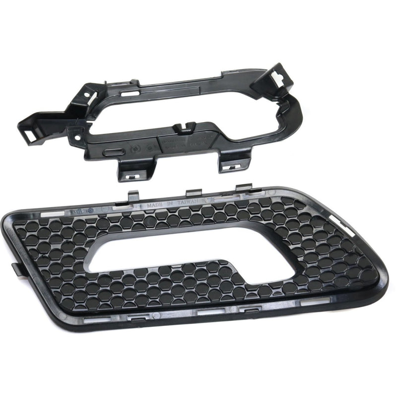DURAFORCE Fog Light Trim For 2010-2013 Mercedes-Benz E350 Driver and Passenger Side
