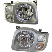 DURAFORCE Headlight Set For 2002-2004 Nissan Xterra Driver and Passenger Side