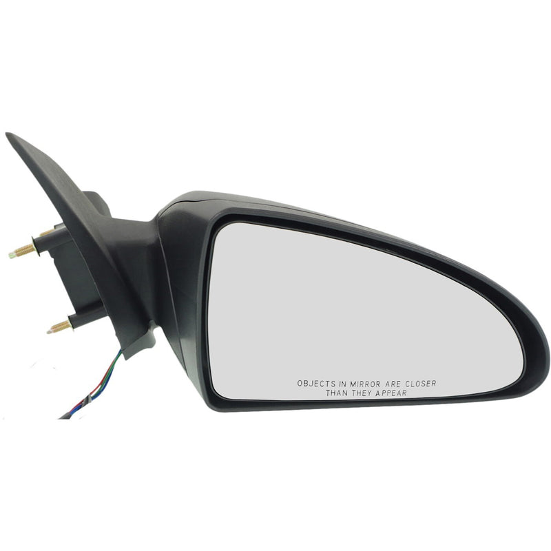 DURAFORCE Power Mirror For 2004-2008 Chevrolet Malibu Right Manual Folding Textured Black