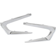 DURAFORCE Front Bumper Trim Set For 2016-2018 Chevrolet Malibu Chrome 23478376 23478375