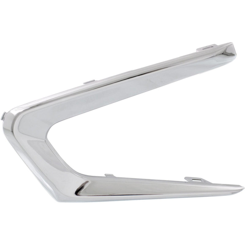 DURAFORCE Front Bumper Trim Set For 2016-2018 Chevrolet Malibu Chrome 23478376 23478375