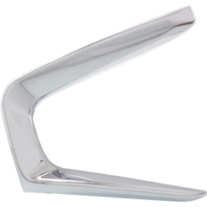 DURAFORCE Front Bumper Trim Set For 2016-2018 Chevrolet Malibu Chrome 23478376 23478375