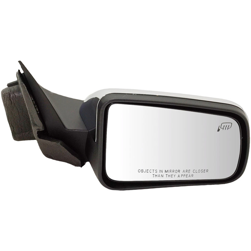 DURAFORCE Power Mirror For 2008-2011 Ford Focus Front Passenger Side Heated Chrome