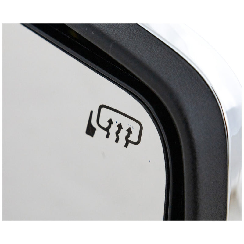DURAFORCE Power Mirror For 2008-2011 Ford Focus Front Passenger Side Heated Chrome