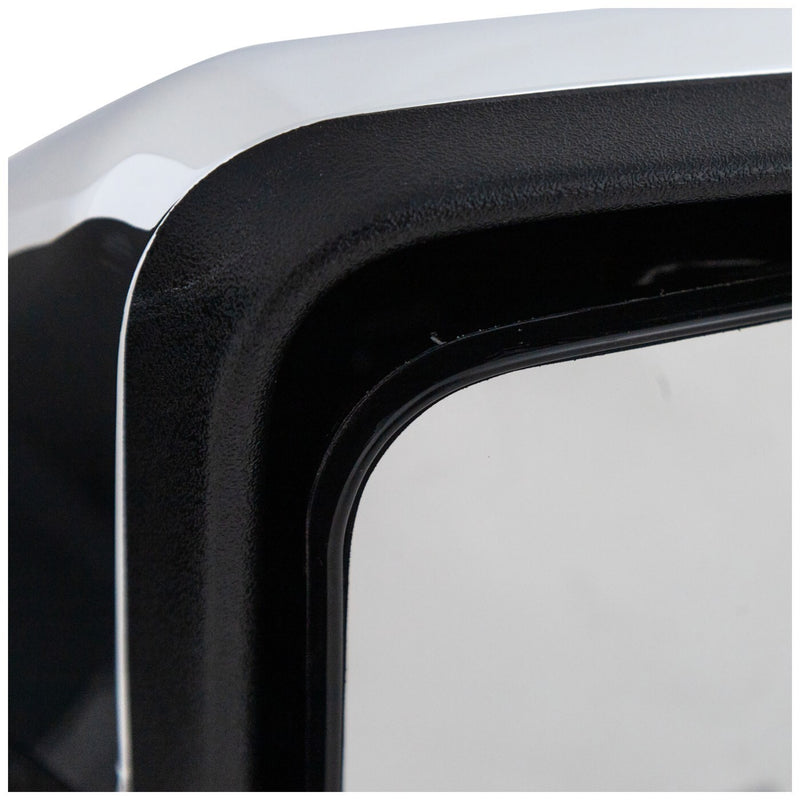 DURAFORCE Power Mirror For 2008-2011 Ford Focus Front Passenger Side Heated Chrome