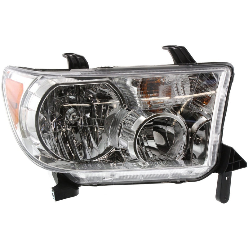DURAFORCE Headlight Set For 2007-2013 Toyota Tundra 2008-2016 Sequoia LH RH w/ bulb