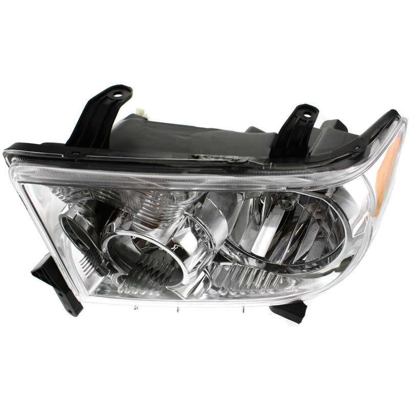 DURAFORCE Headlight Set For 2007-2013 Toyota Tundra 2008-2016 Sequoia LH RH w/ bulb