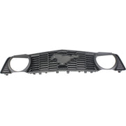 DURAFORCE Grille For 2010-2012 Ford Mustang Textured Gray Plastic