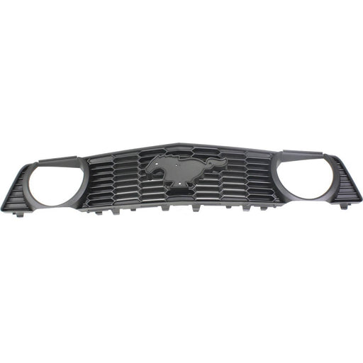DURAFORCE Grille For 2010-2012 Ford Mustang Textured Gray Plastic