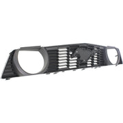 DURAFORCE Grille For 2010-2012 Ford Mustang Textured Gray Plastic