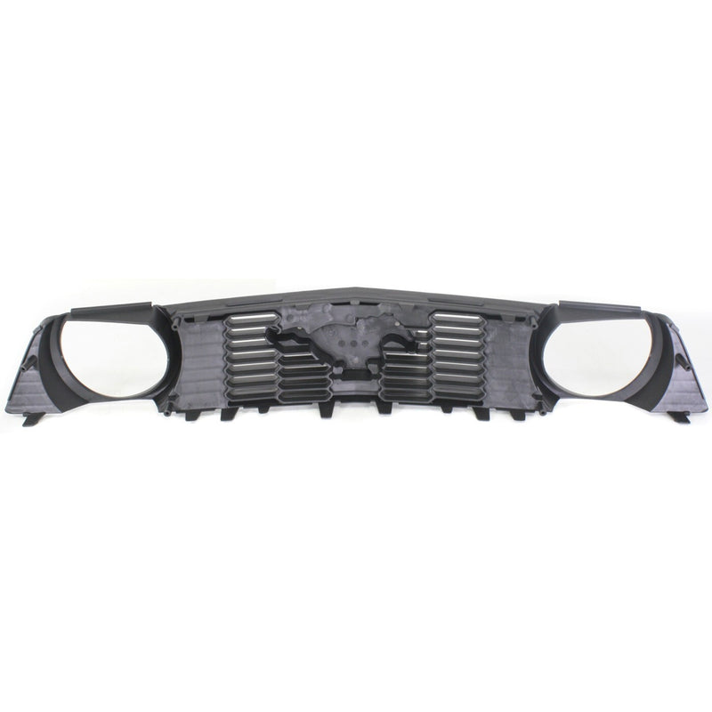 DURAFORCE Grille For 2010-2012 Ford Mustang Textured Gray Plastic