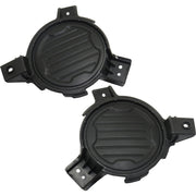 DURAFORCE Set of 2 Fog Light Covers Front Driver & Passenger Side Left Right for Soul Pair