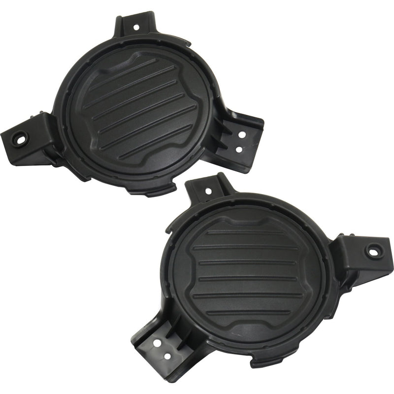 DURAFORCE Set of 2 Fog Light Covers Front Driver & Passenger Side Left Right for Soul Pair