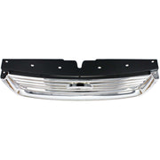 DURAFORCE Grille For 2006-2010 Ford Explorer Chrome Shell w/ Black Insert Plastic
