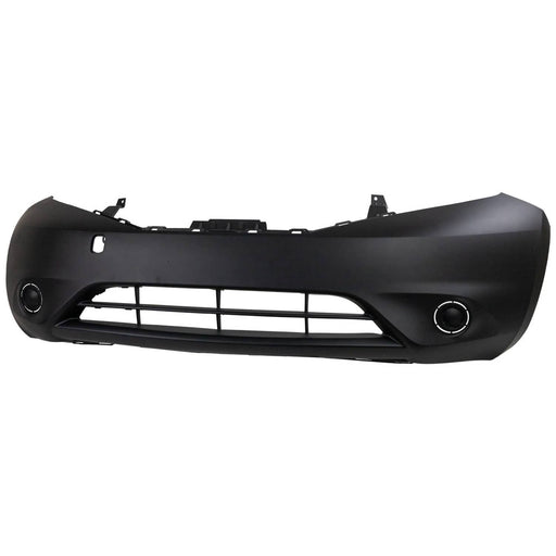 DURAFORCE Front Bumper Cover For 2014-2015 Nissan Versa Note w/ fog lamp holes Primed