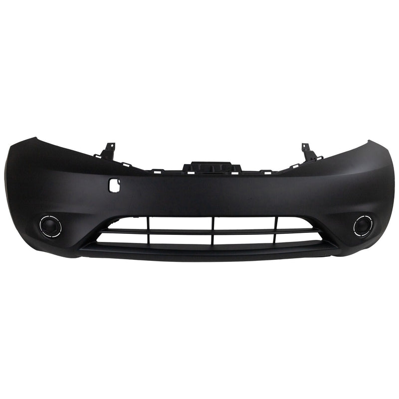 DURAFORCE Front Bumper Cover For 2014-2015 Nissan Versa Note w/ fog lamp holes Primed