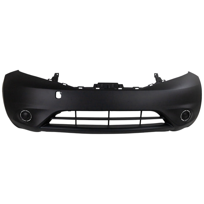 DURAFORCE Front Bumper Cover For 2014-2015 Nissan Versa Note w/ fog lamp holes Primed