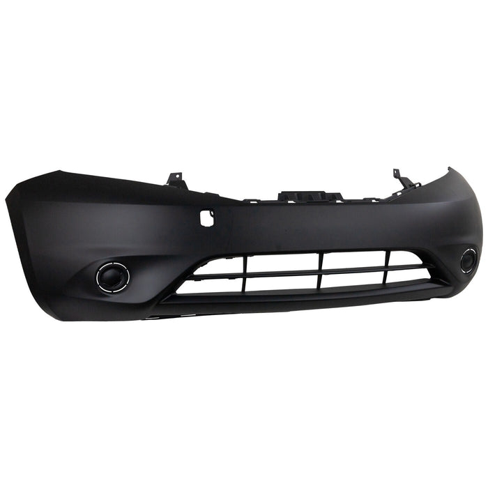 DURAFORCE Front Bumper Cover For 2014-2015 Nissan Versa Note w/ fog lamp holes Primed