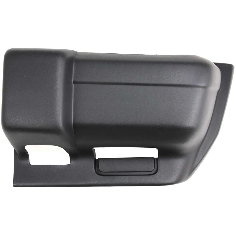 DURAFORCE Bumper End Cap Set For 1997-01 Jeep Cherokee Front Textured 5DY40DX9 5DY41DX9AC