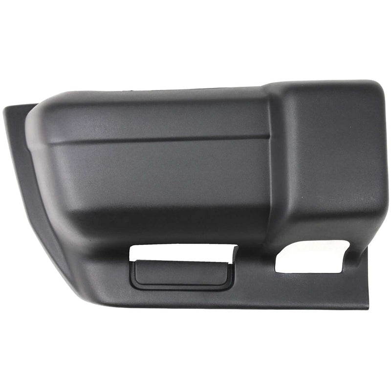 DURAFORCE Bumper End Cap Set For 1997-01 Jeep Cherokee Front Textured 5DY40DX9 5DY41DX9AC