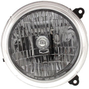 DURAFORCE Driver and Passenger Side Headlights For Jeep Liberty 2002-2004 Halogen w/ Bulbs
