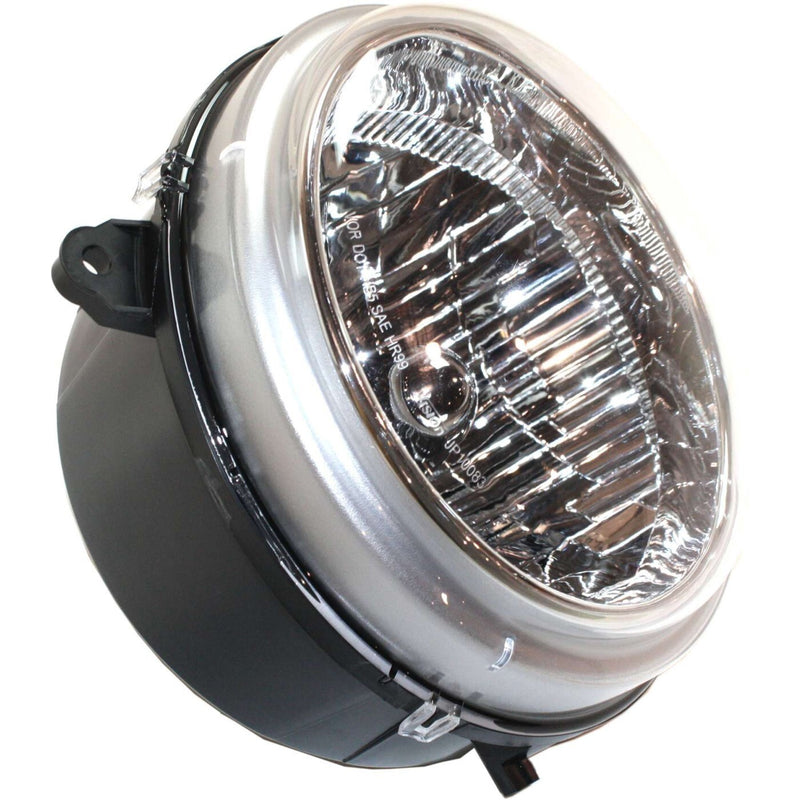 DURAFORCE Driver and Passenger Side Headlights For Jeep Liberty 2002-2004 Halogen w/ Bulbs