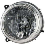 DURAFORCE Driver and Passenger Side Headlights For Jeep Liberty 2002-2004 Halogen w/ Bulbs