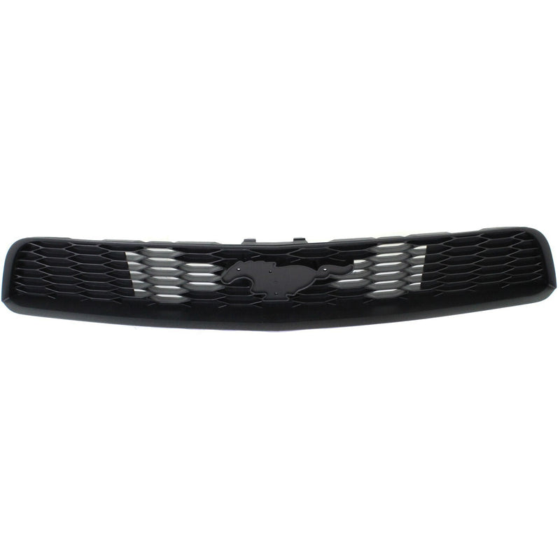 DURAFORCE Grille For 2010-2012 Ford Mustang Black Plastic