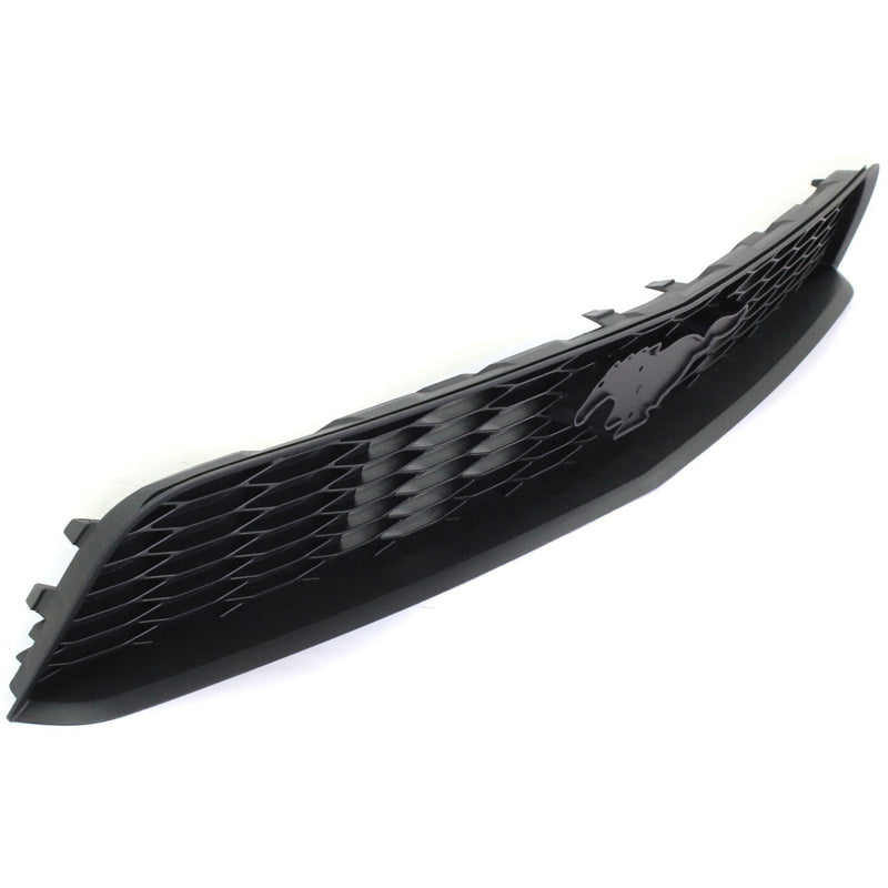 DURAFORCE Grille For 2010-2012 Ford Mustang Black Plastic