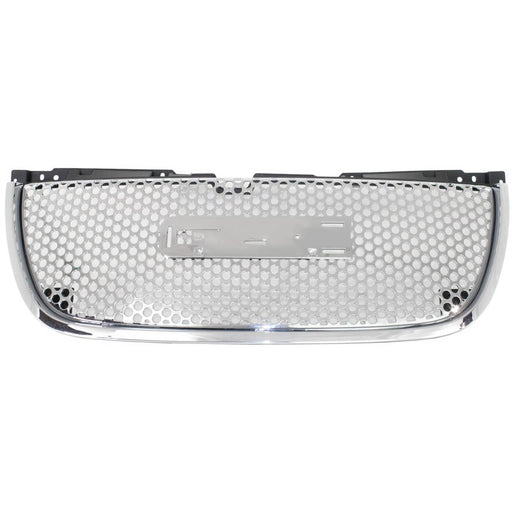 DURAFORCE Grille Assembly For 2007-2014 GMC Yukon Yukon XL 1500 2500 Chrome Plastic
