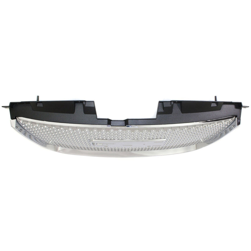 DURAFORCE Grille Assembly For 2007-2014 GMC Yukon Yukon XL 1500 2500 Chrome Plastic