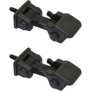 DURAFORCE Hood Latch & Catch Bracket Pair Set for 97-06 Jeep Wrangler