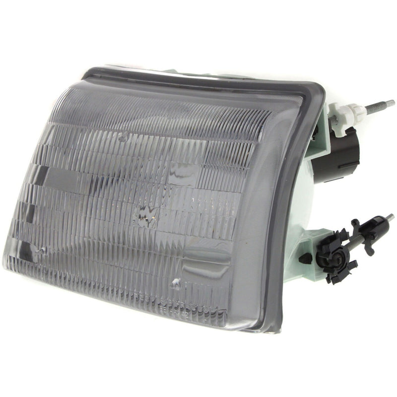DURAFORCE Left & Right Headlights For Ford Ranger 1998-2000 Halogen w/ Bulbs Splash XL XLT
