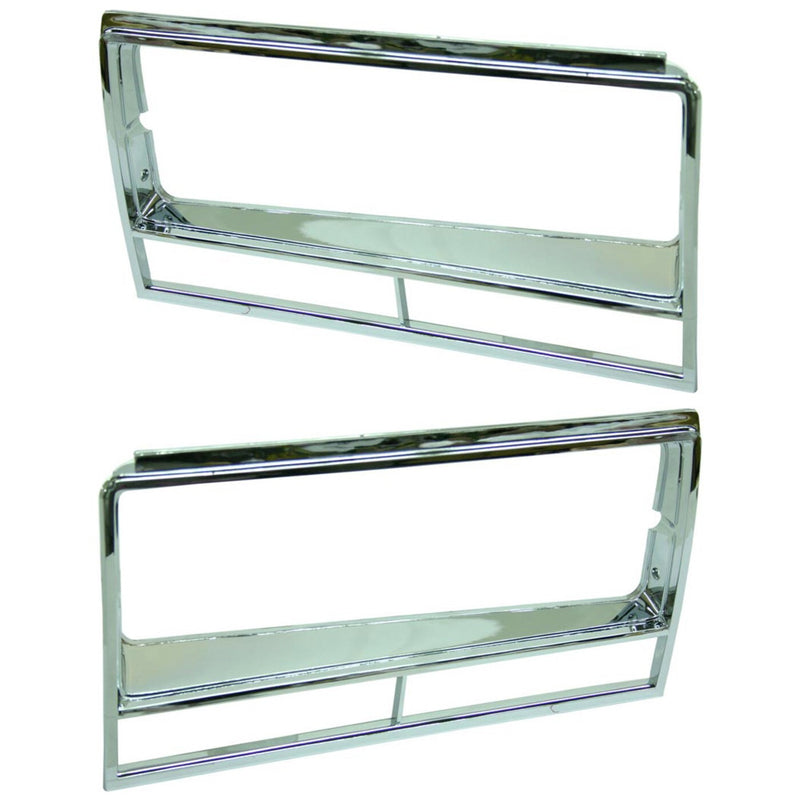 DURAFORCE Headlight Door Set For 1982-83 Chevrolet Malibu 1982-87 El Camino Left and Right