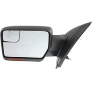 DURAFORCE Mirror For 2011-14 Ford F-150 Power Folding With Puddle Light Paintable Left