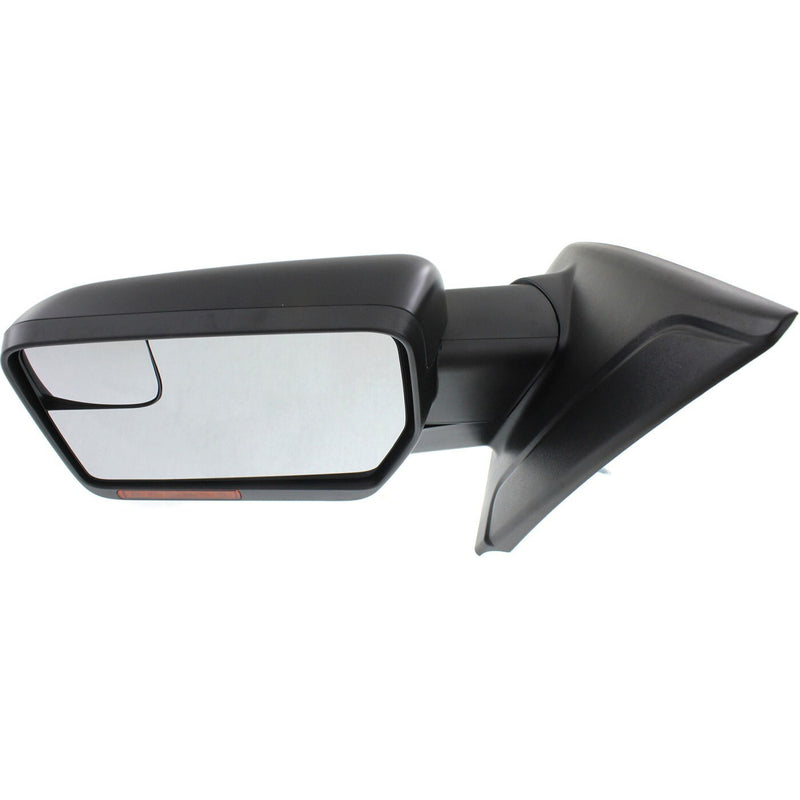 DURAFORCE Mirror For 2011-14 Ford F-150 Power Folding With Puddle Light Paintable Left