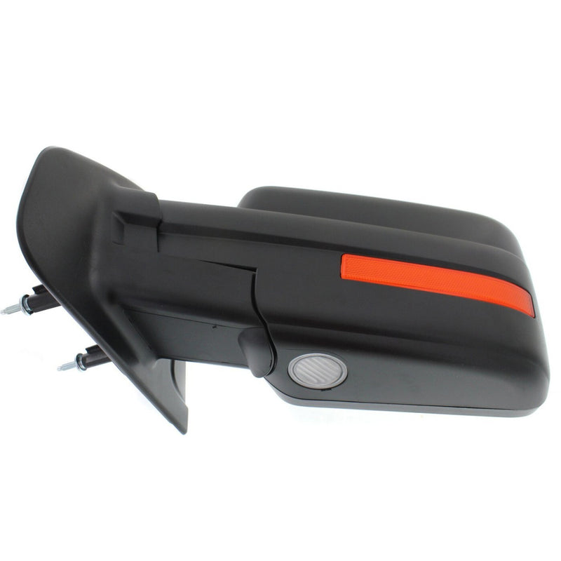 DURAFORCE Mirror For 2011-14 Ford F-150 Power Folding With Puddle Light Paintable Left