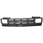 DURAFORCE Grille For 1991-93 Chevrolet S10 1991-94 S10 Blazer Textured Black Shell Insert