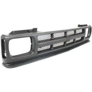 DURAFORCE Grille For 1991-93 Chevrolet S10 1991-94 S10 Blazer Textured Black Shell Insert