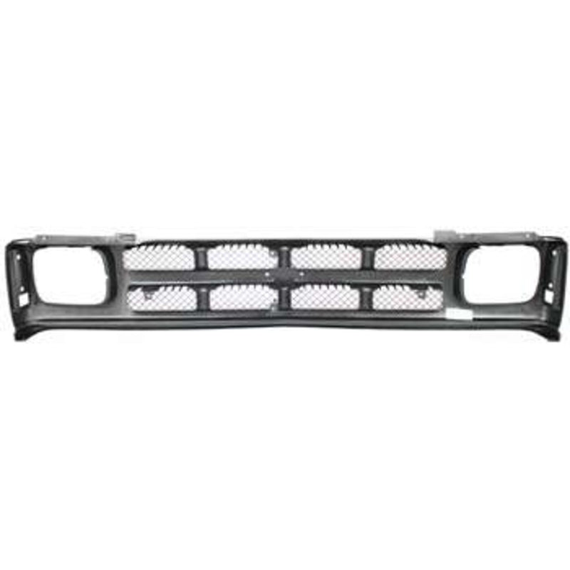 DURAFORCE Grille For 1991-93 Chevrolet S10 1991-94 S10 Blazer Textured Black Shell Insert