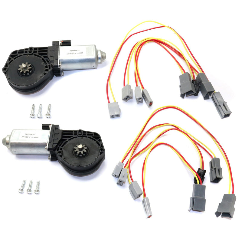 DURAFORCE Front Window Motor For 1992-96 Ford F-250 F-150 F-350 1989-97 Thunderbird