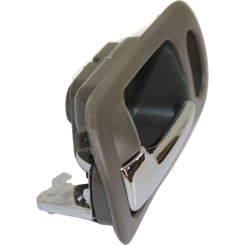 DURAFORCE Interior Door Handle For 2001-2005 Honda Civic Front, Driver Side Sedan Plastic