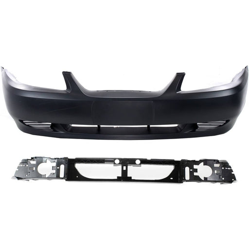 DURAFORCE Bumper Cover Kit For 99-2004 Ford Mustang Front Primed Bumper Cover 2pc