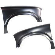 DURAFORCE Fender For 94-2004 Chevrolet S10 Set of 2 Front Driver & Passenger Primed Steel