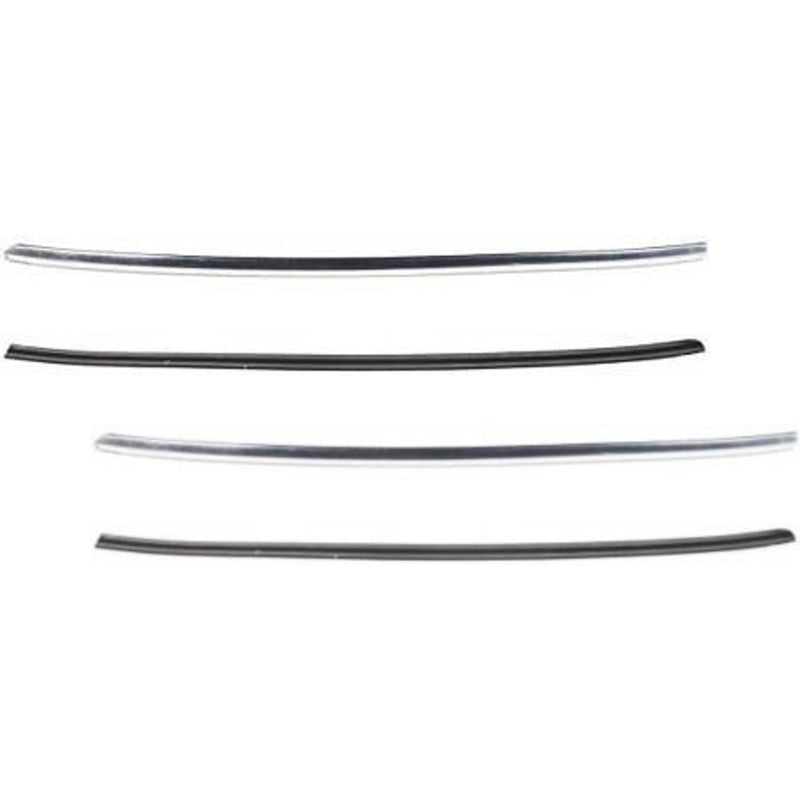DURAFORCE Front Bumper Trim Molding Set For 1998-2002 Mercury Grand Marquis Chrome