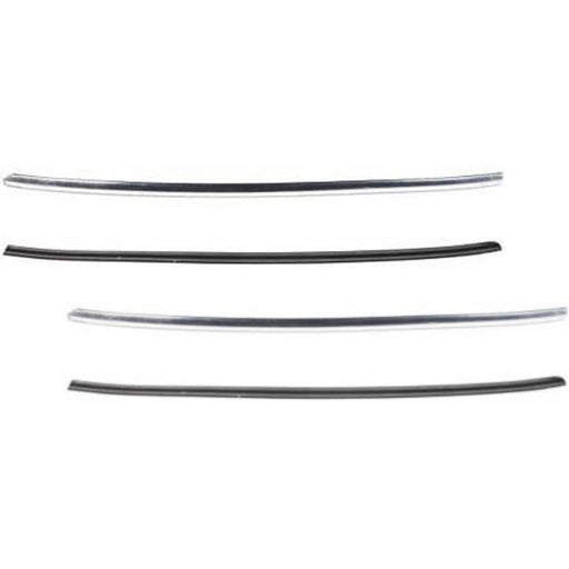 DURAFORCE Front Bumper Trim Molding Set For 1998-2002 Mercury Grand Marquis Chrome